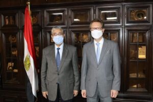 وزير الكهرباء والطاقة يستقبل السفير الألماني الجديد بالقاهرة لبحث سبل دعم وتعزيز التعاون بين البلدين.