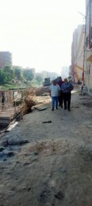 محافظ الشرقية يُتابع أعمال إنشاء حائط ساند لبحر فاقوس بشارع سعد زغلول