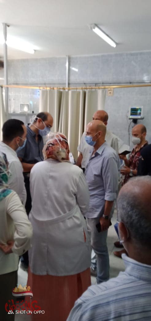 وكيل وزارة الصحة بالشرقية يفاجئ مستشفي الصالحية المركزي