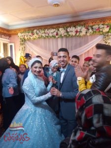تهنئة للعروسين احمد ومروي 