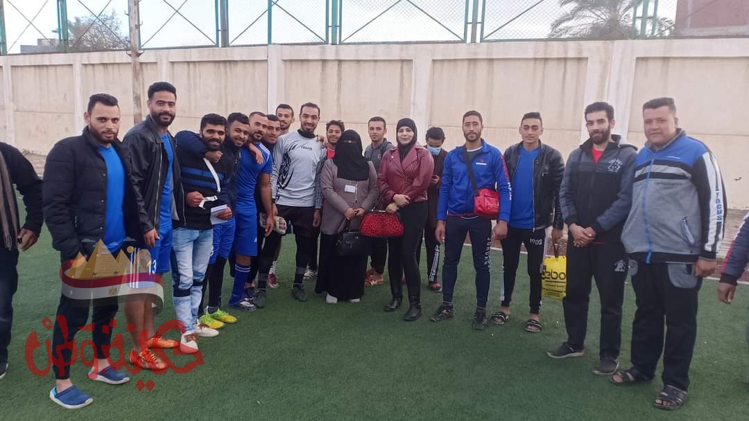 نهائي دوري الميني فوتبول منطقة دمياط ينتهى بفوز أم رضا