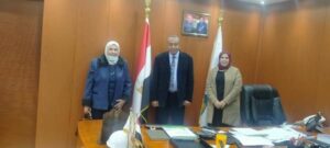 جامعة حلوان تنظم  زيارة لشركة 