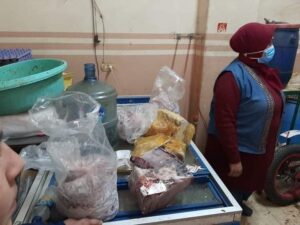 الشطوري ضبط ١٠٠ كيلو كبده