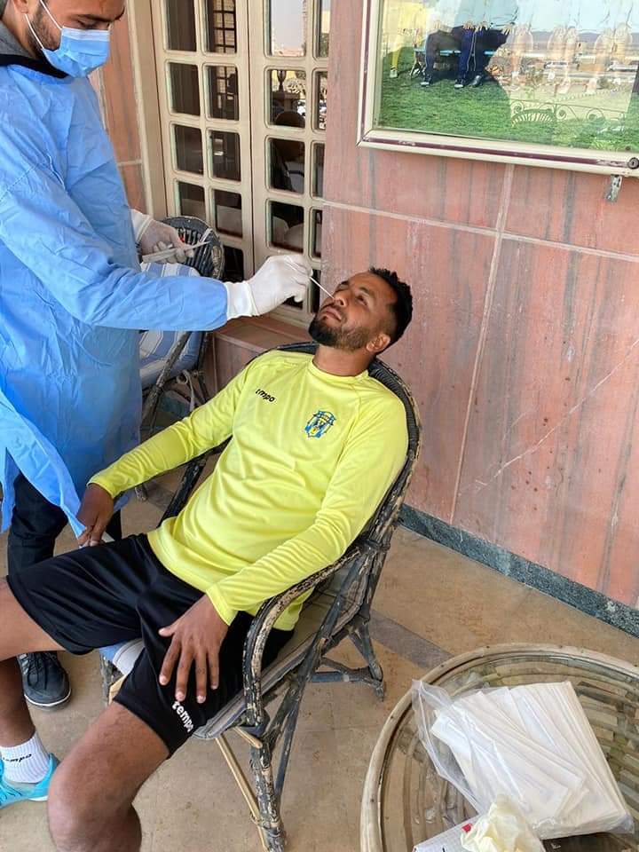 لاڤيينا اف سي يخضع لمسحة طبية لفيروس كورونا قبل مواجهة الدرويش في كأس مصر