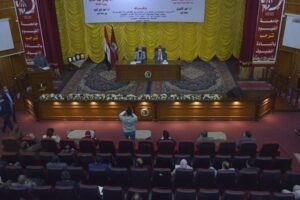 محافظ الفيوم ورئيس جامعة الفيوم يشهدان ختام المؤتمر العلمي التاسع لثقافة القرية