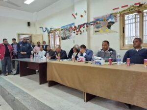 مؤتمر شعبي عن مبادرة حياه كريمه بأبوحمص
