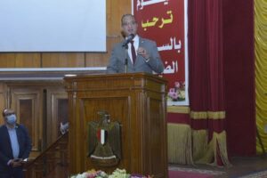 محافظ الفيوم ورئيس جامعة الفيوم يشهدان ختام المؤتمر العلمي التاسع لثقافة القرية