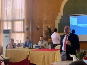 تدريب منسقي المشروطيه الصحية لبرنامج تكافل بمديرتي التضامن والصحة بالفيوم