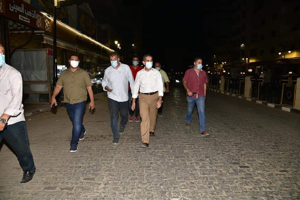 محافظ الغربية في جولة