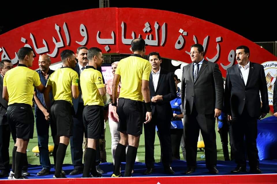 "الدكتور أشرف صبحى " يشهد