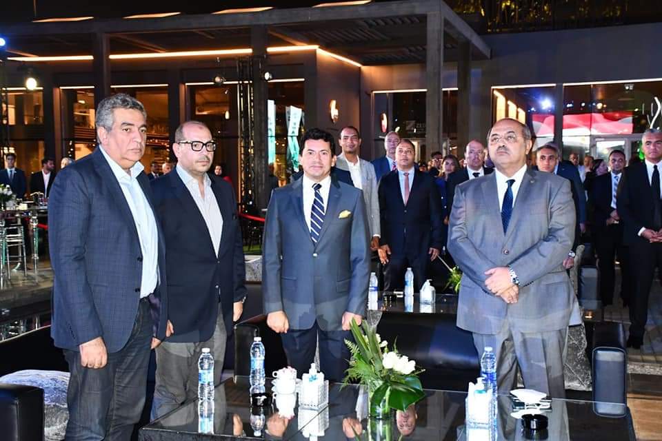 وزير الرياضة ورئيس الأولمبية 