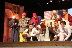 عبدالله سعد يتالق فى مسرحية “زقاق المدق” في الإسكندرية.