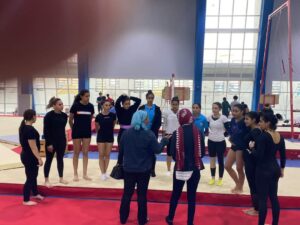 انطلاق بطولة الجمباز