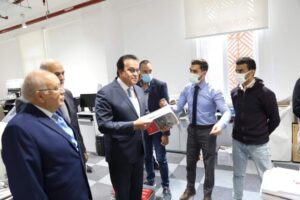 وزير التعليم العالى يتفقد