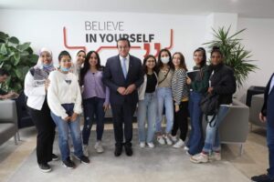 وزير التعليم العالى يتفقد