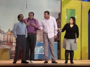 مسرحية القطط على مسرح فرع ثقافة بورسعيد.
