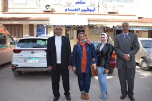 فريق حكاية وطن يكرم مدير مستشفى أبو قير العام