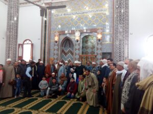 بالصور افتتاح مسجد الصالحين