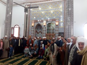 بالصور افتتاح مسجد الصالحين