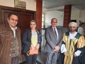 مناقشة رسالة للحصول على 