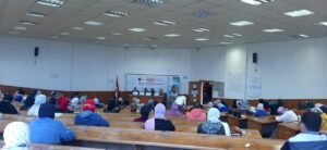 ندوة بعنوان المخاطر المجتمعية 