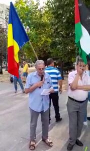 إعتصام أمام السفارة الإسرائيلية