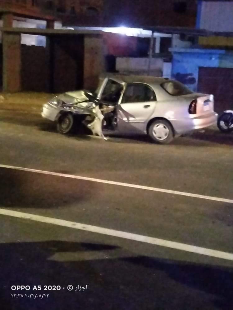 حادث طريق بقرية سرياقوس محافظة القليوبية واهالى القرية يستغيثون بمحافظ القليوبية لعمل مطبات صناعية لحمايتهم من الحوادث وتعرضهم للخطر