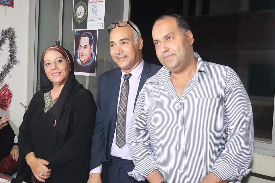 صالون ابداعات سمير حلمي يكرم الإعلامي حمادة ميمي