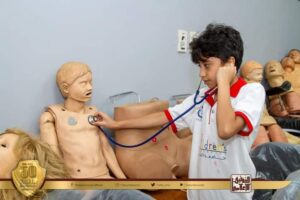 "طب طنطا" تستقبل الأطفال المشاركين بجامعة الطفل