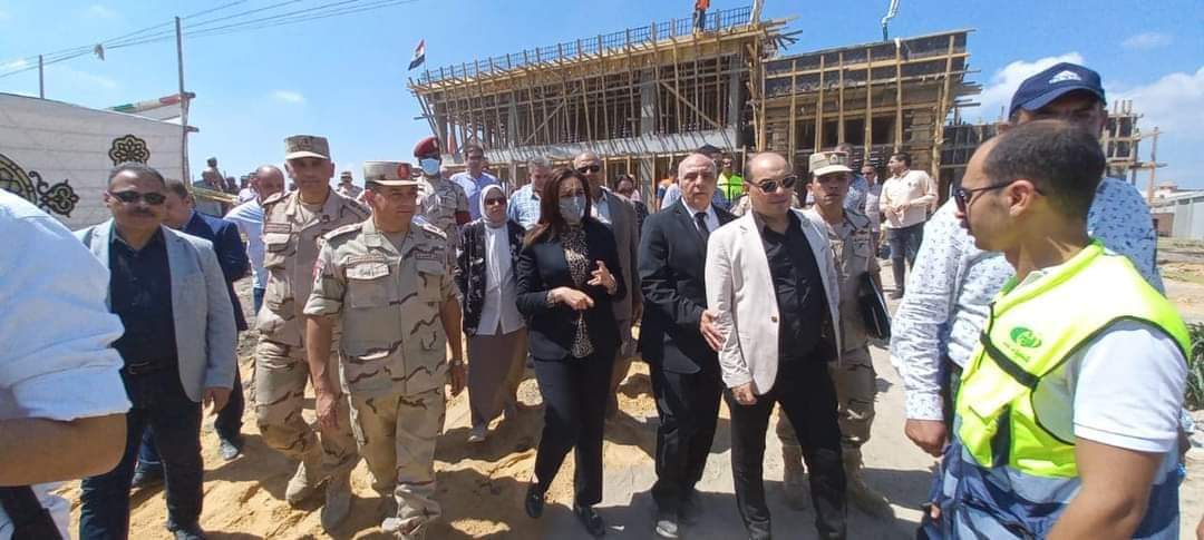 قريطم والقيادات التنفيذية يتفقدون مشروعات المبادرة الرئاسية "حياة كريمة" بالبحيرة