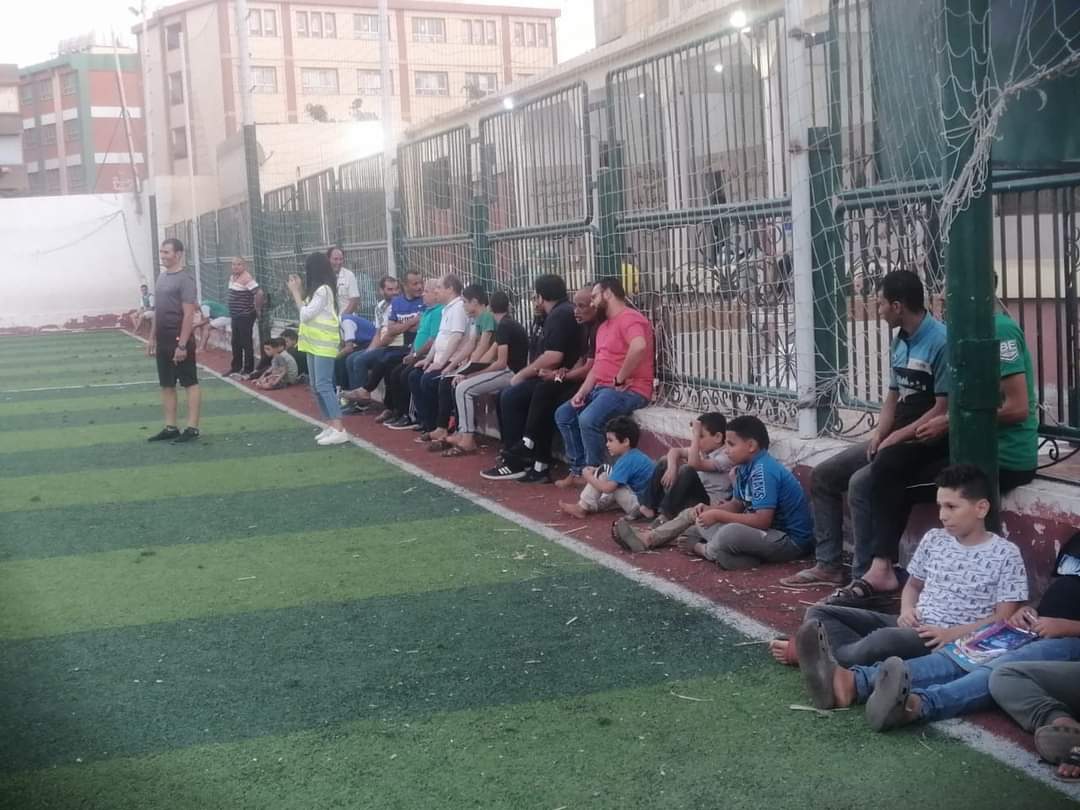 بالصور إنطلاق دوري كرة القدم بمركز المحلة الكبرى في نسختة الرابعة